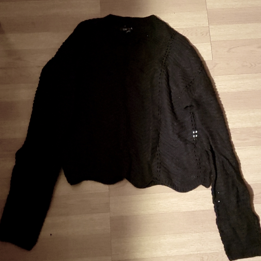 Black Knit Sweater
